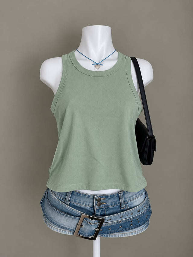 Sage Green Tank Top