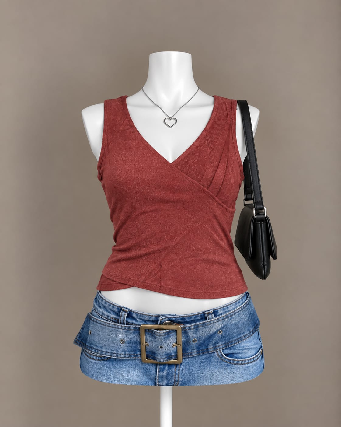 Rust Wrap Top
