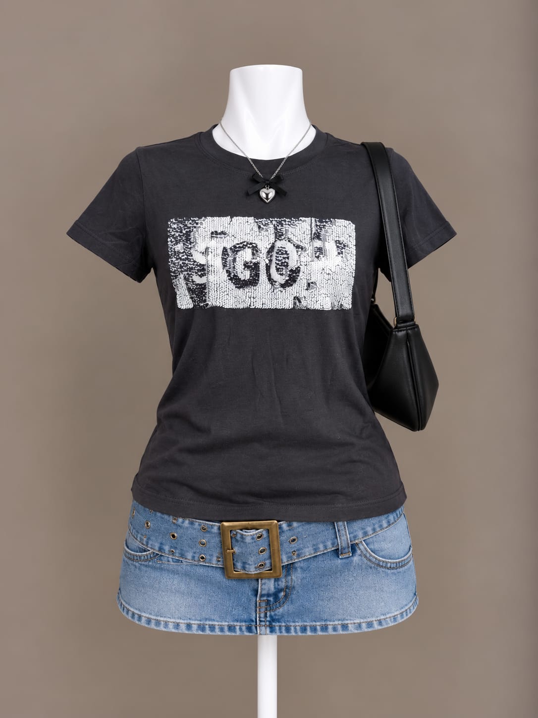 Charcoal Graphic T-Shirt
