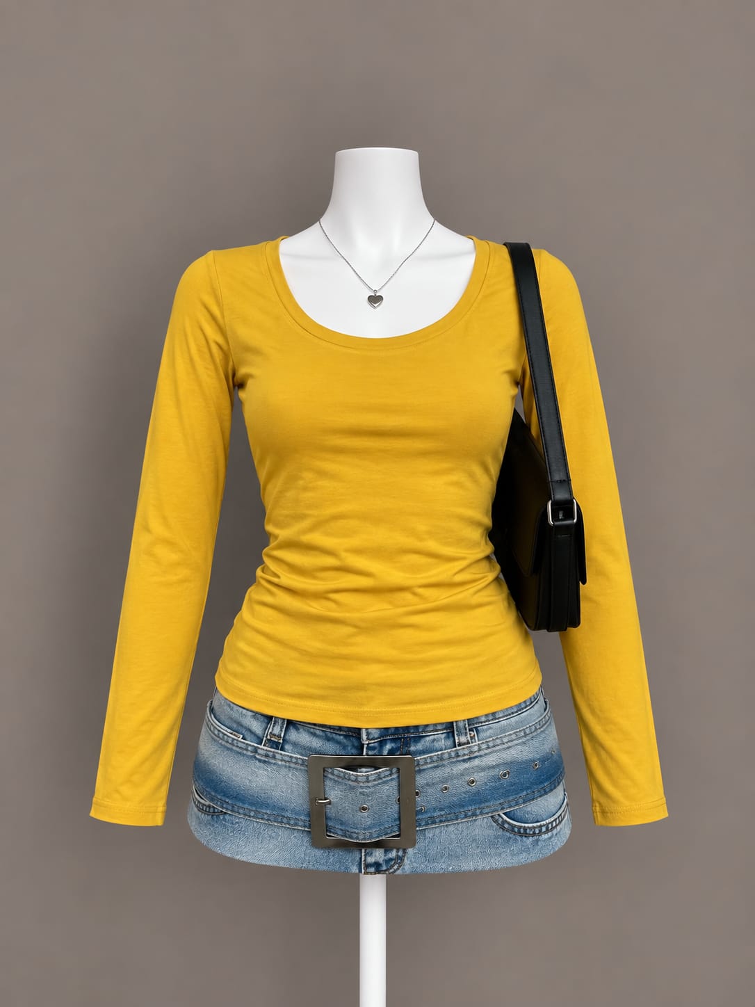 Mustard Long Sleeve Top