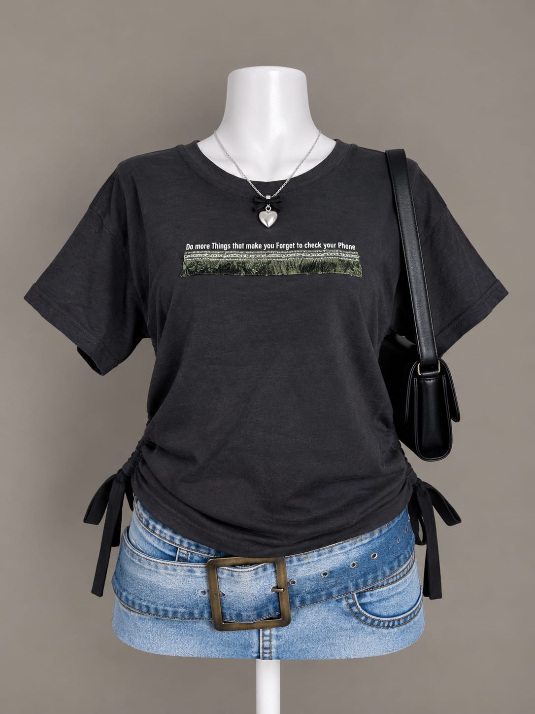 Black Graphic T-Shirt