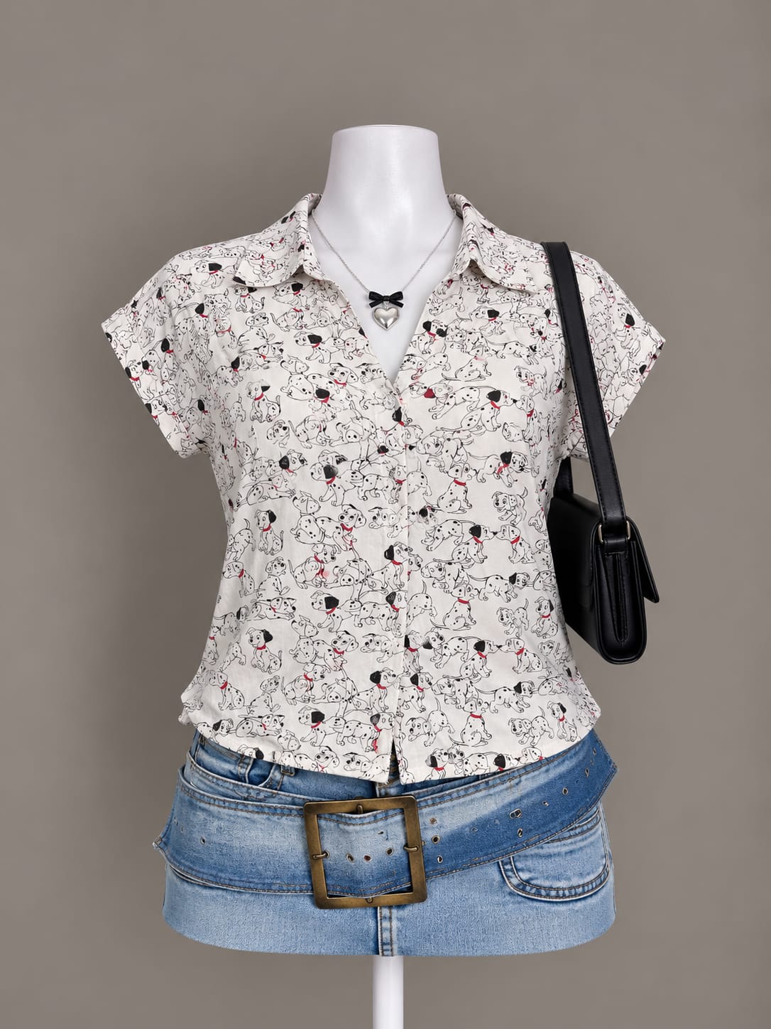 Ivory Printed Shirt