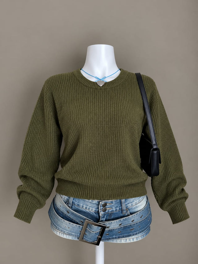 Olive Green Sweater