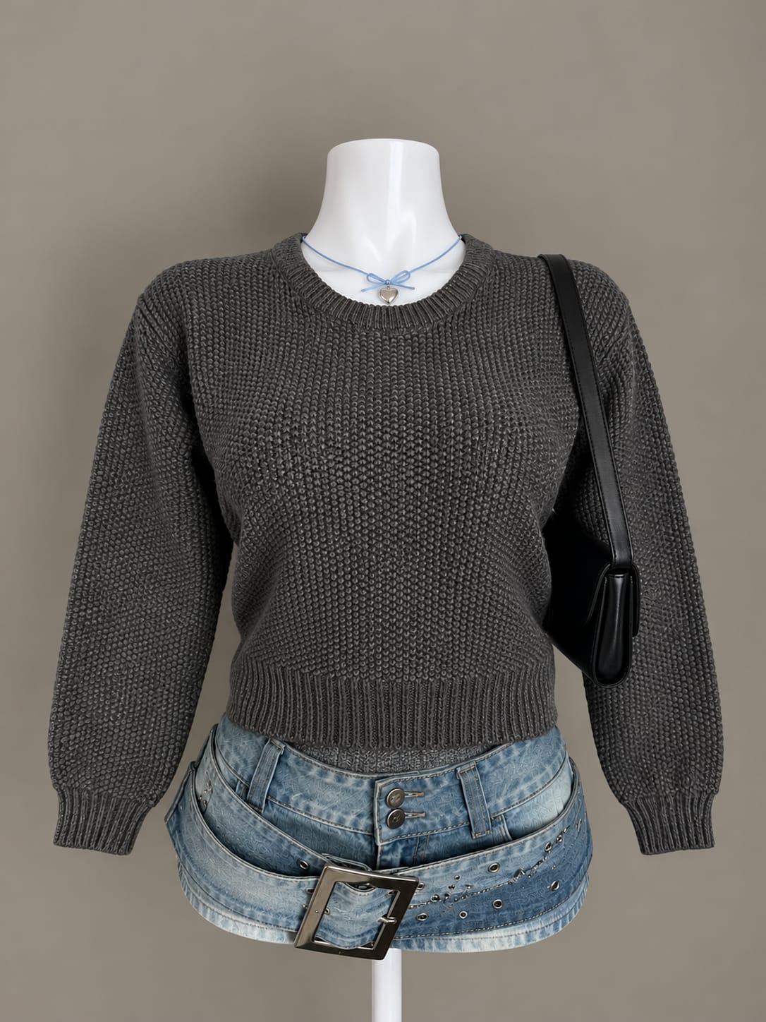 Charcoal Grey Sweater