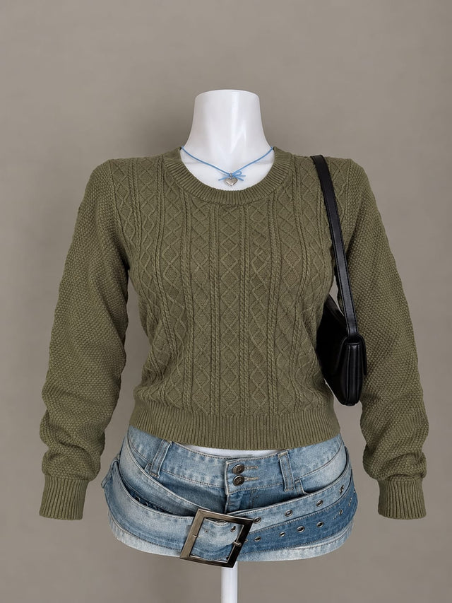 Olive Green Sweater