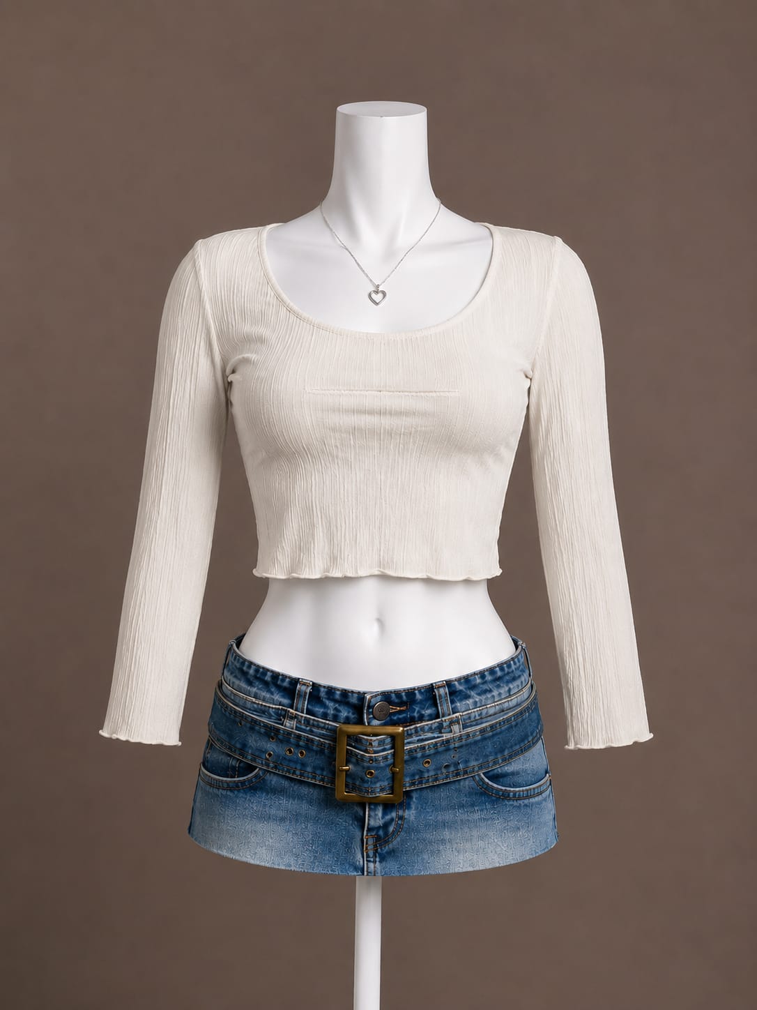 Ivory Crop Top