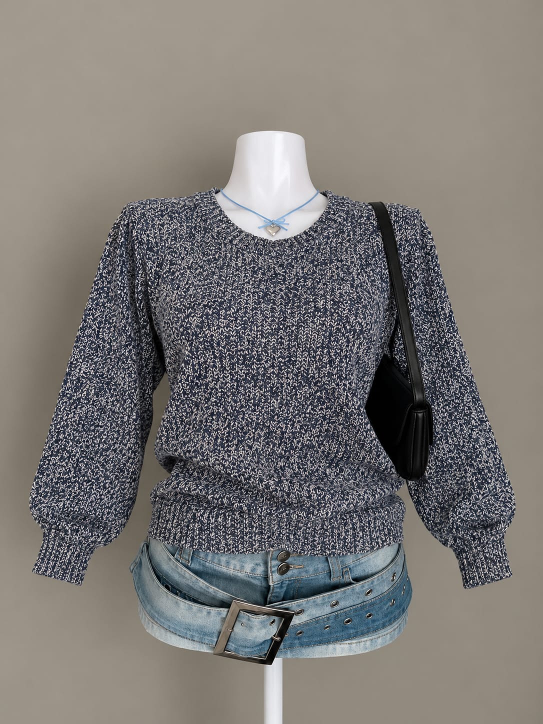 Navy Blue Sweater