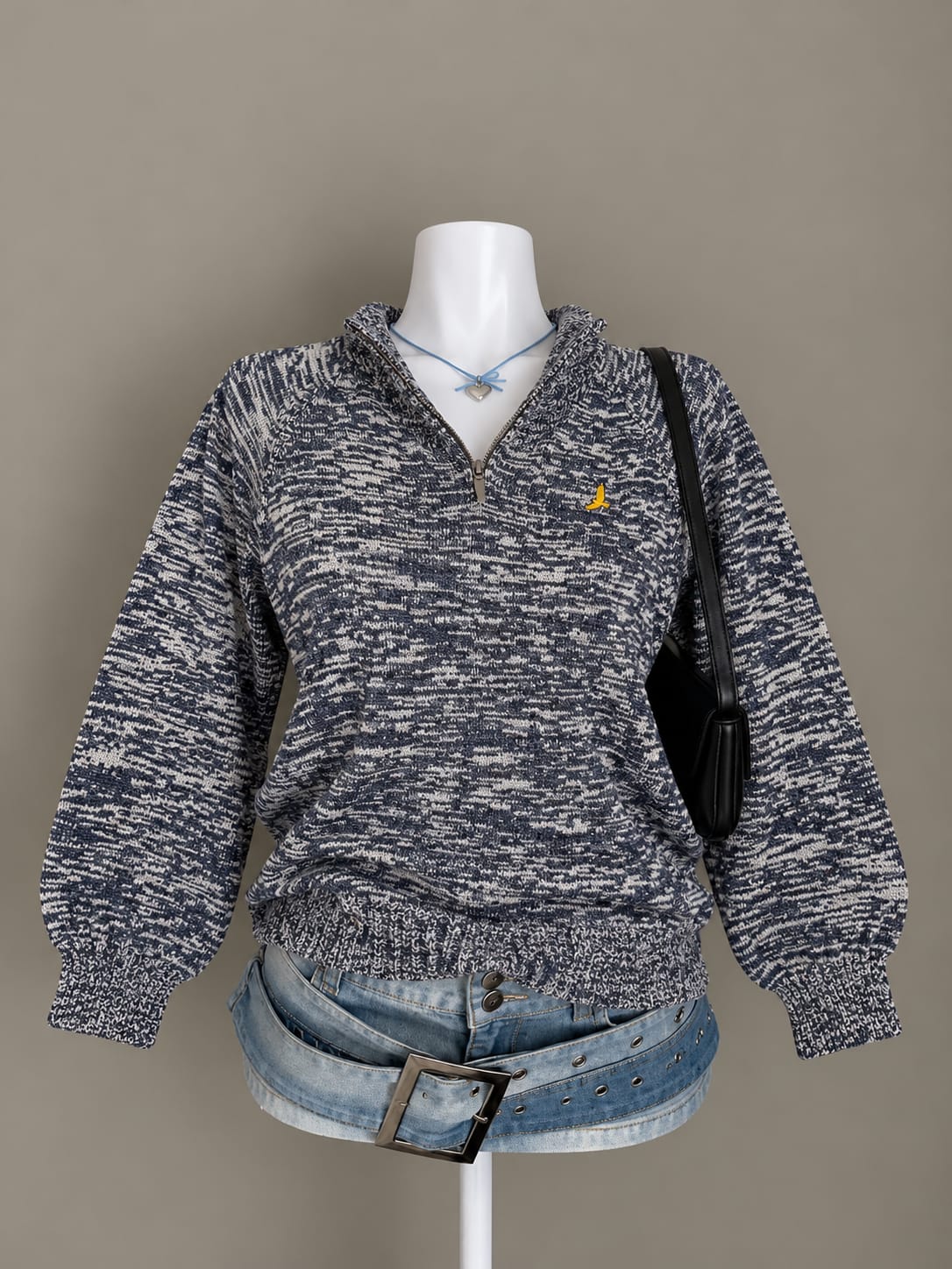 Navy Blue Sweater