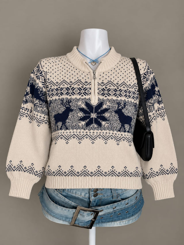 Cream Sweater