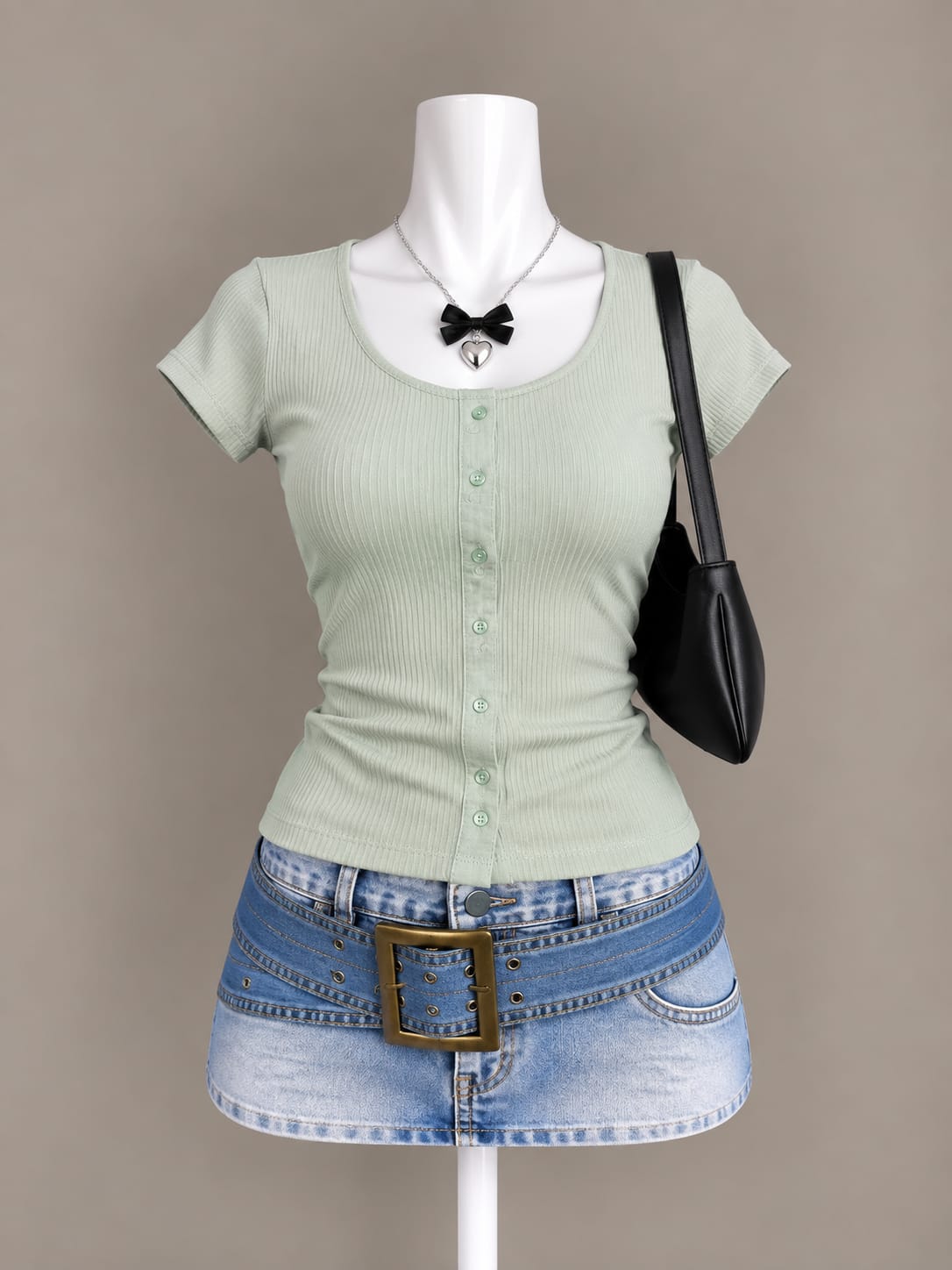Mint Green Top