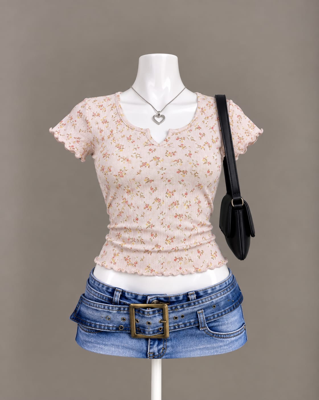 Light Pink Floral T-Shirt