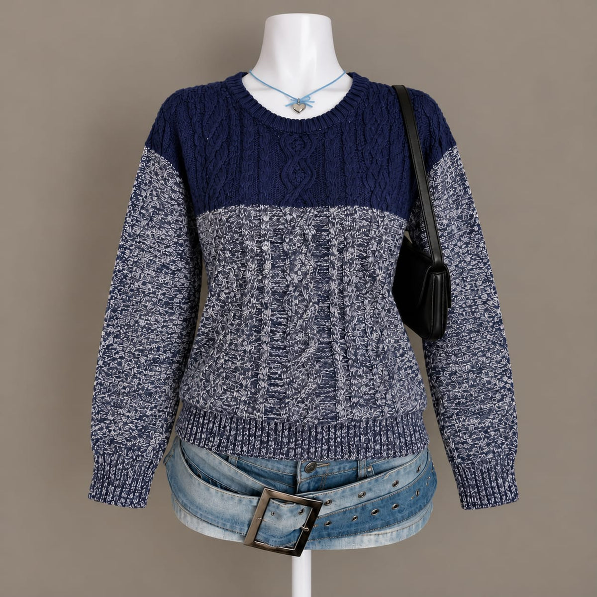 Navy Blue Sweater