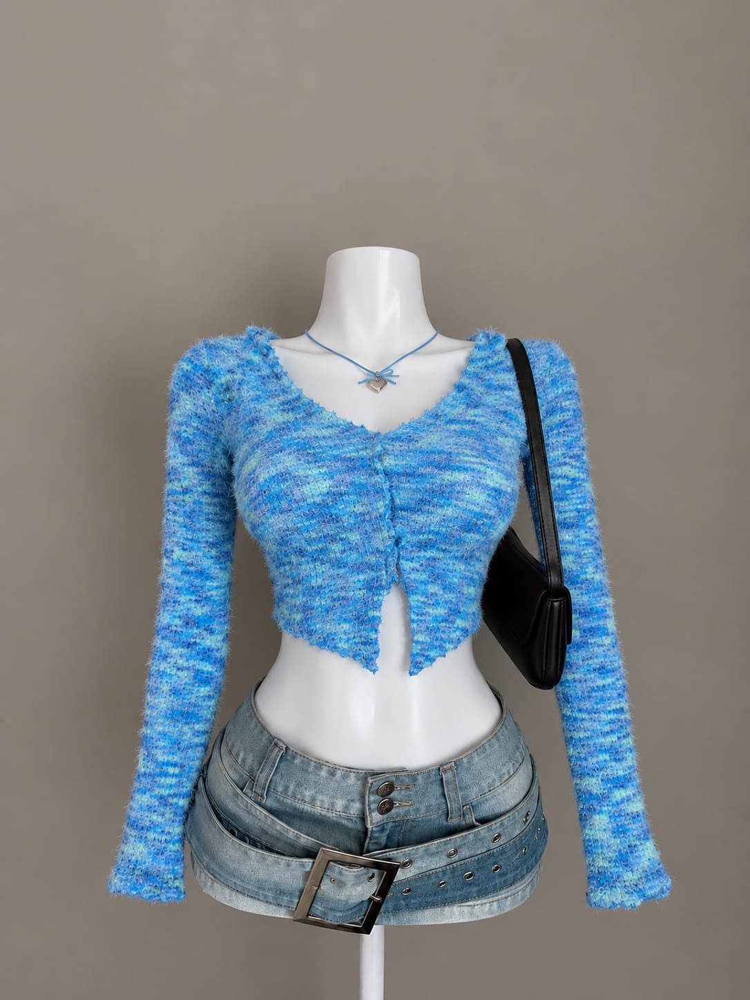 Blue Cardigan