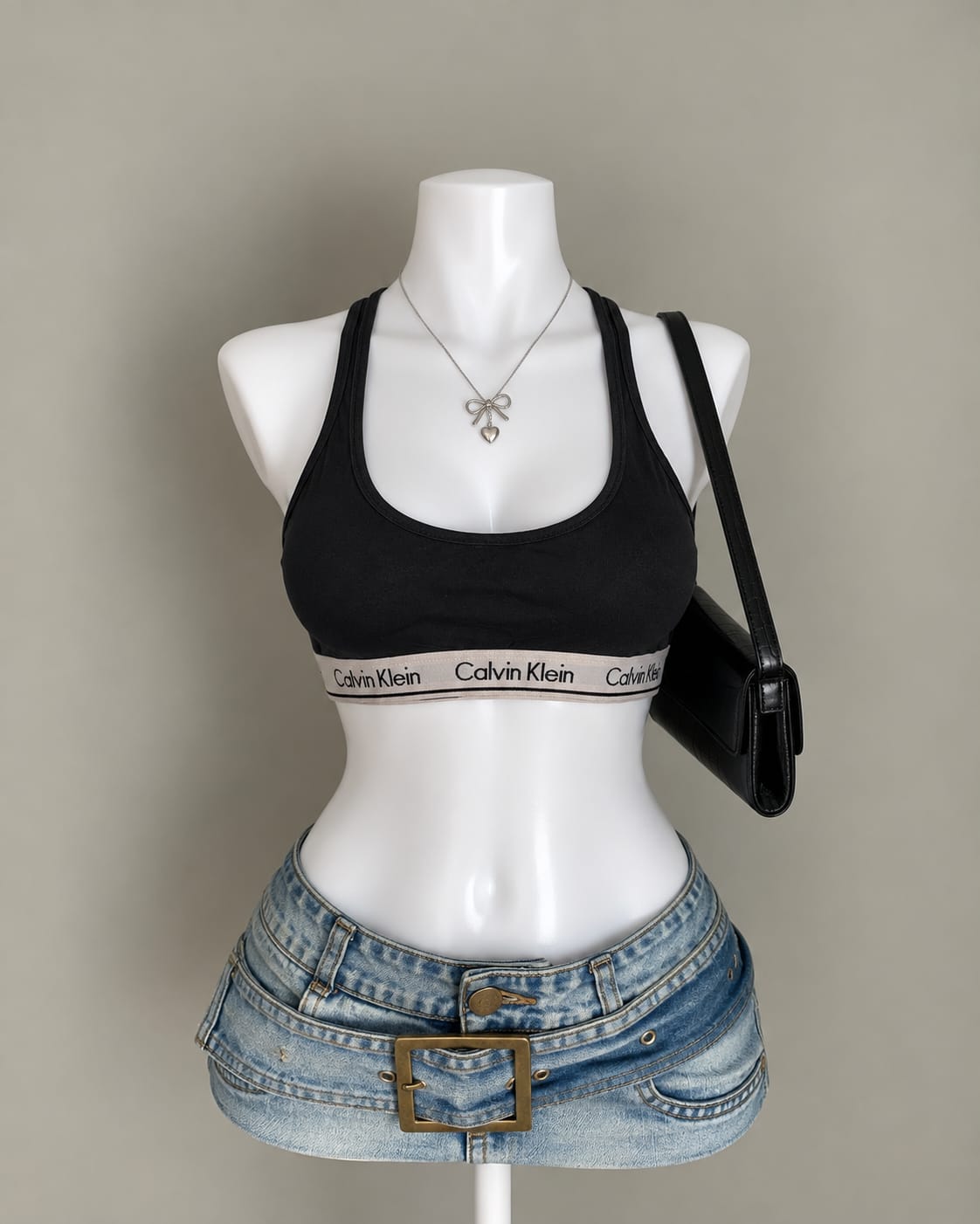 Black Sports Bra