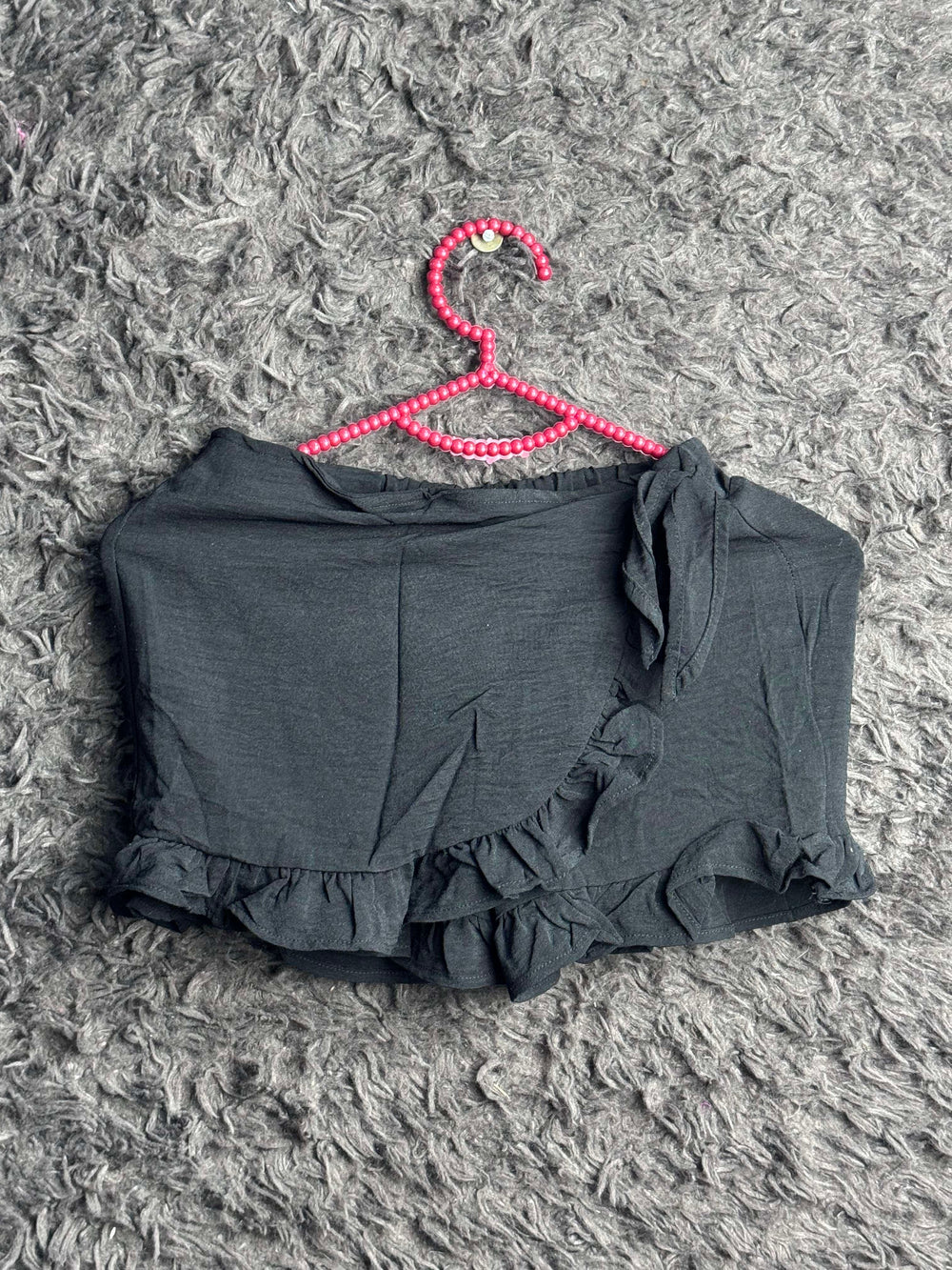Blue Melange Elastic Waist Lounge Shorts