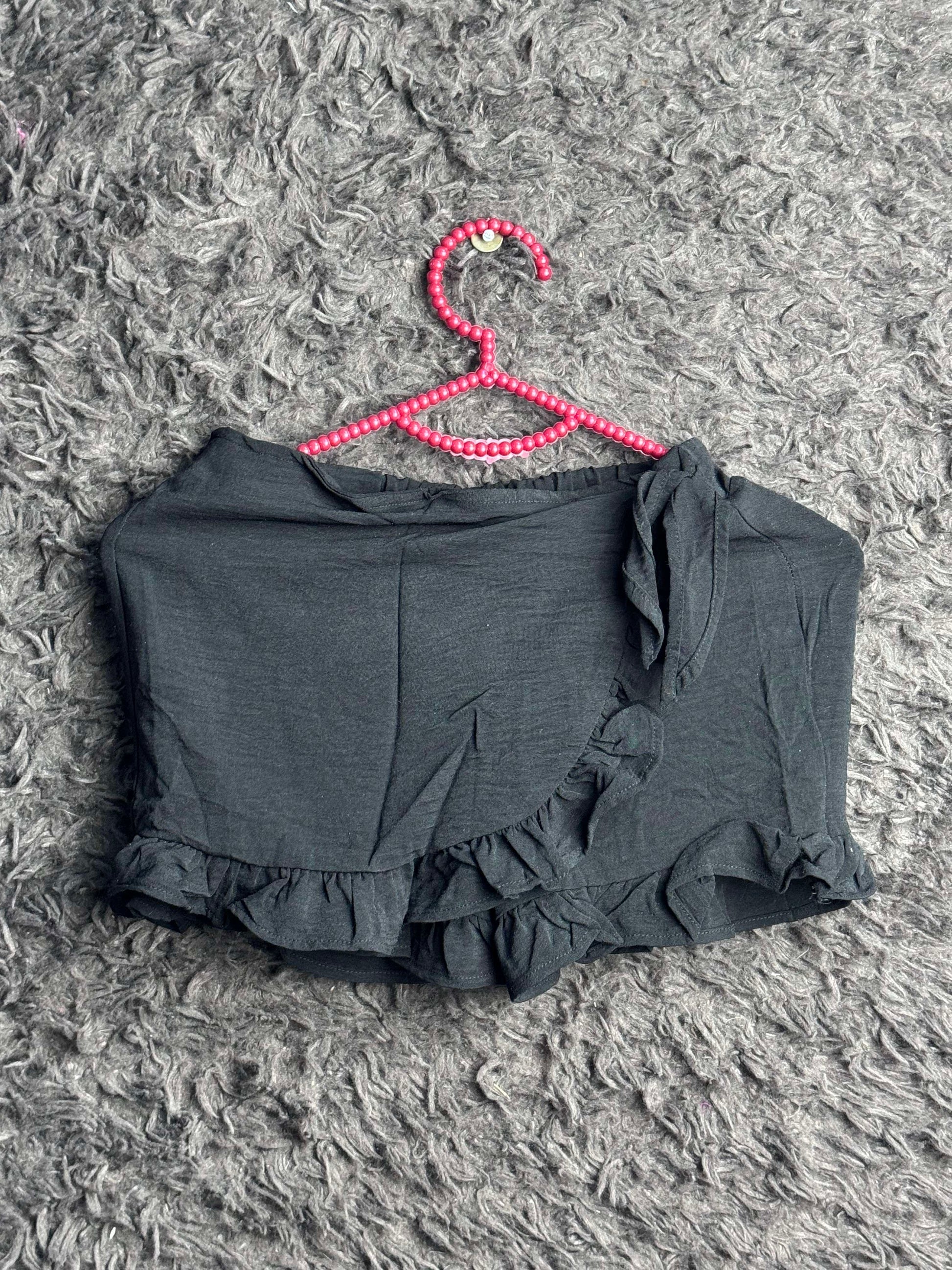 Blue Melange Elastic Waist Lounge Shorts