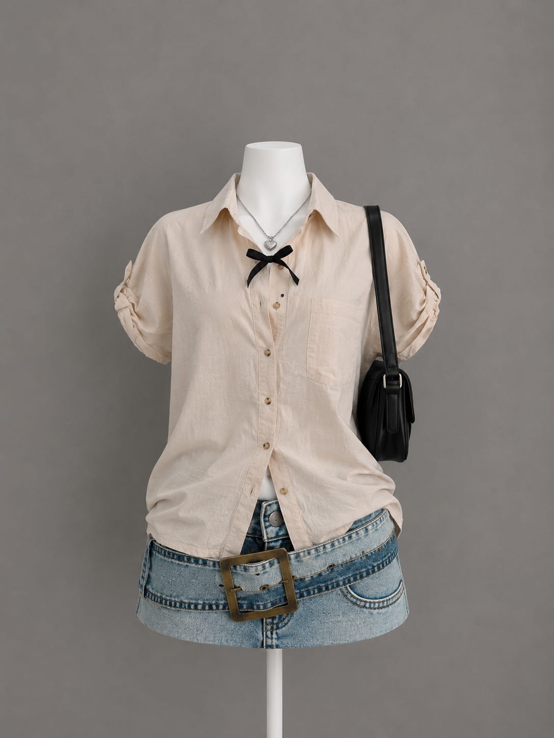 Beige Shirt