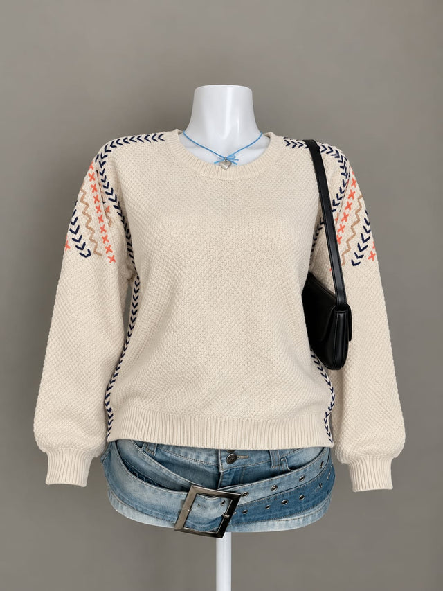 Cream Sweater