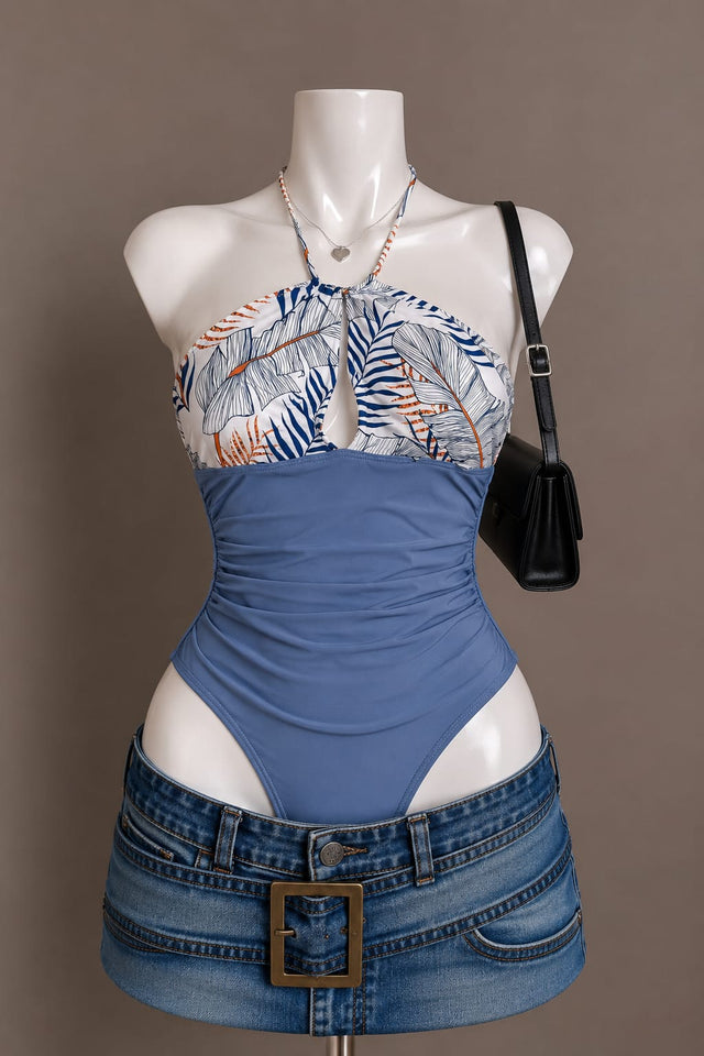 Blue Bodysuit