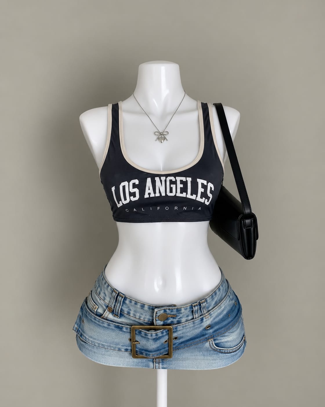 Black Sports Bra