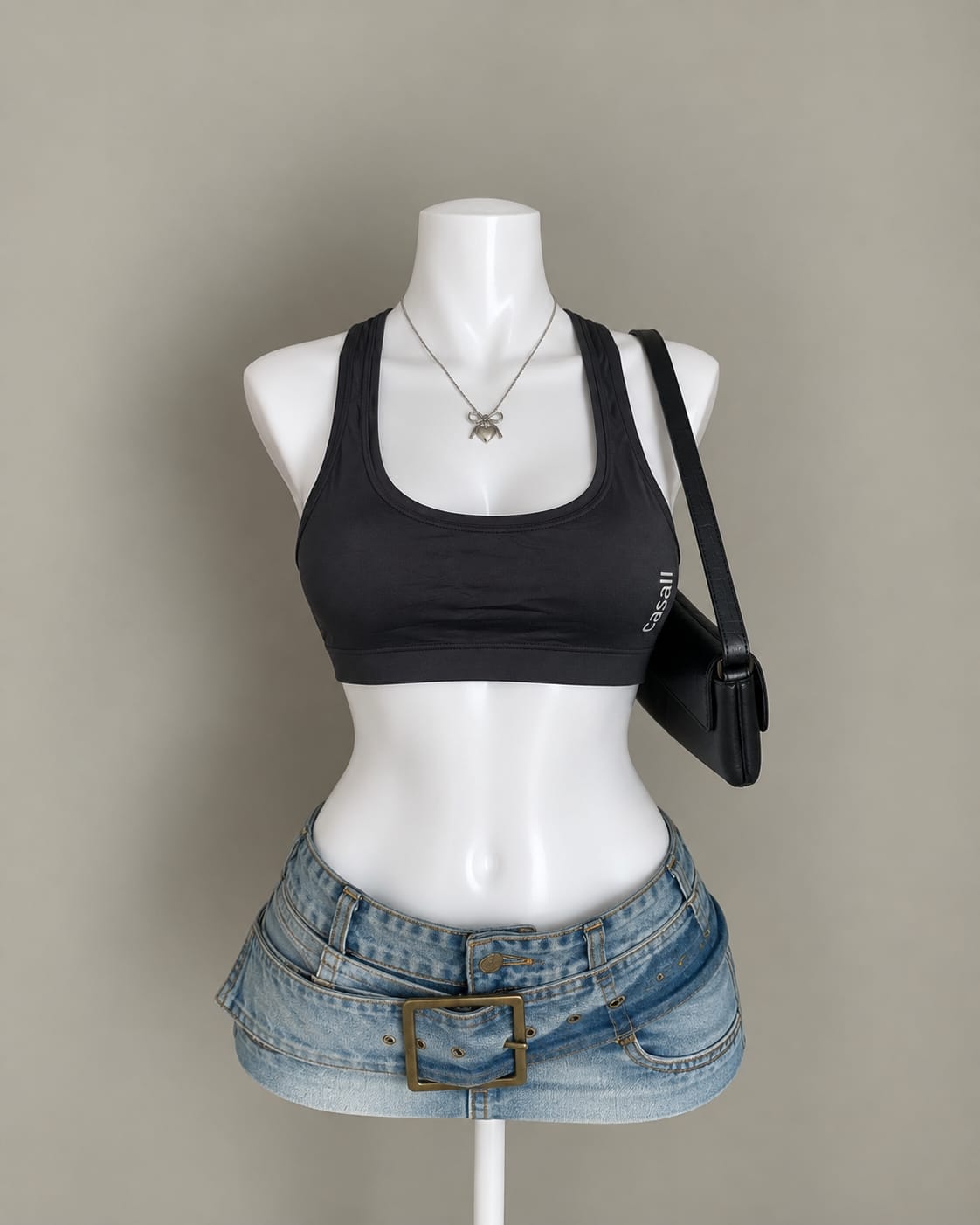 Black Sports Bra