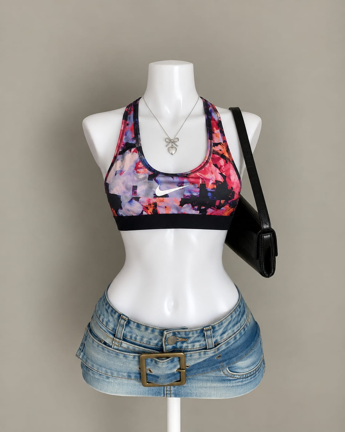 Multicolor Sports Bra