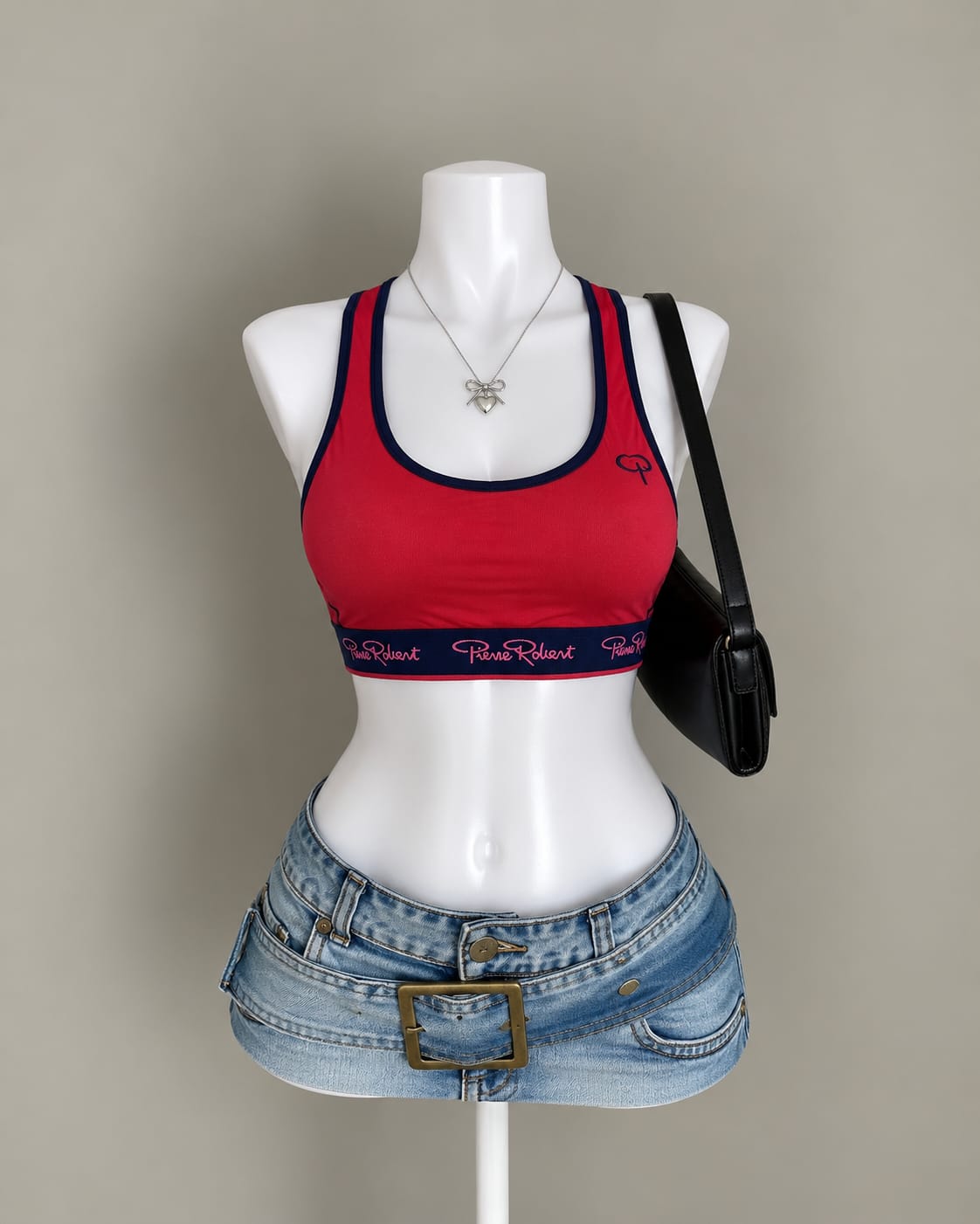 Red Sports Bra
