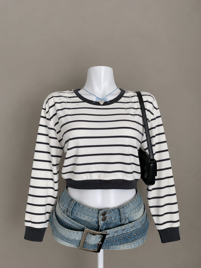 White Crop Top