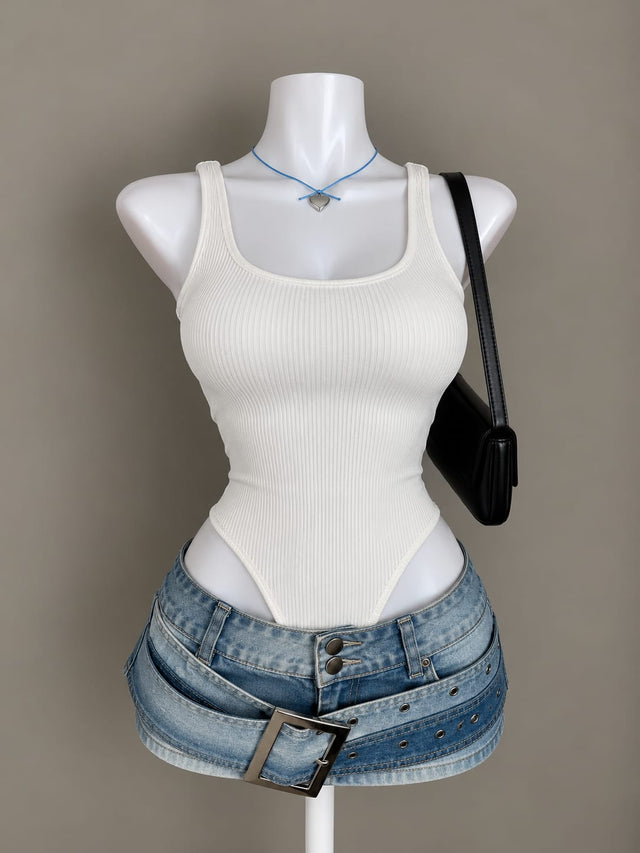 White Bodysuit