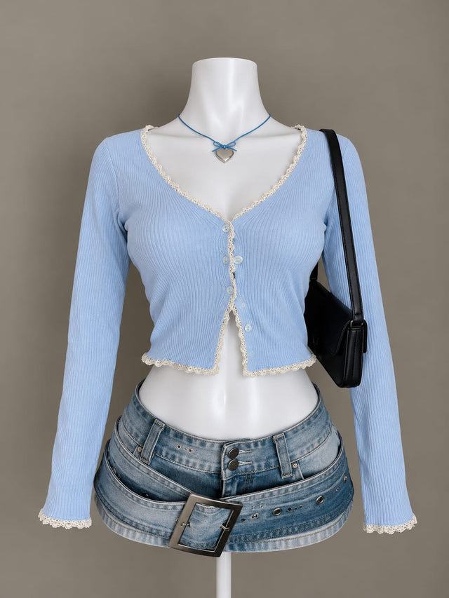 Light Blue Cardigan