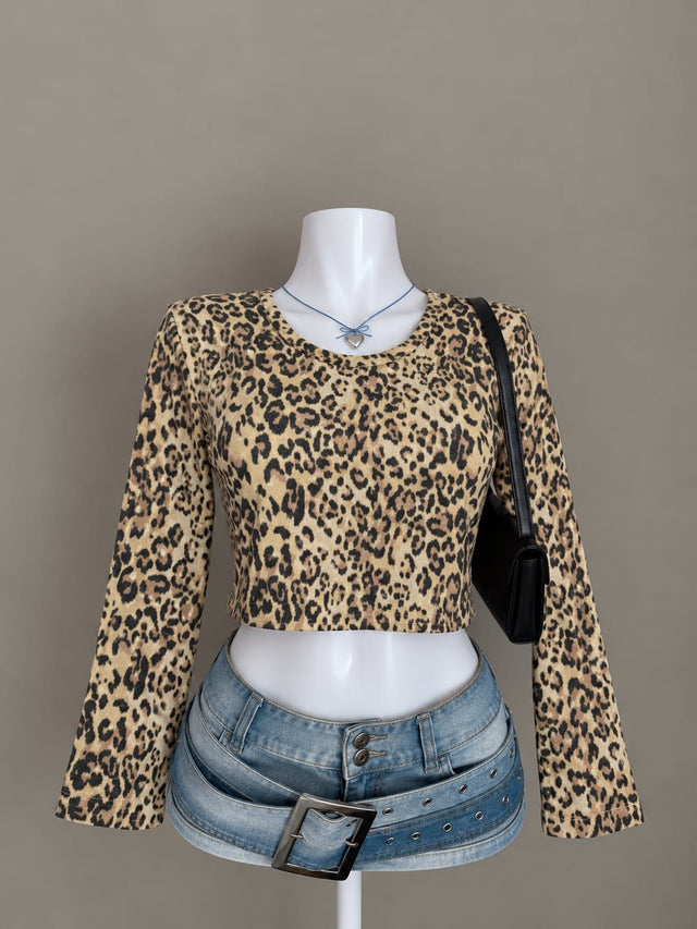 Tan Crop Top