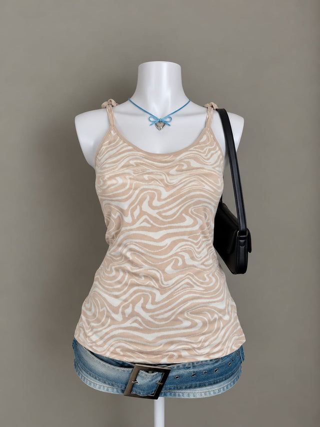 Beige Tank Top