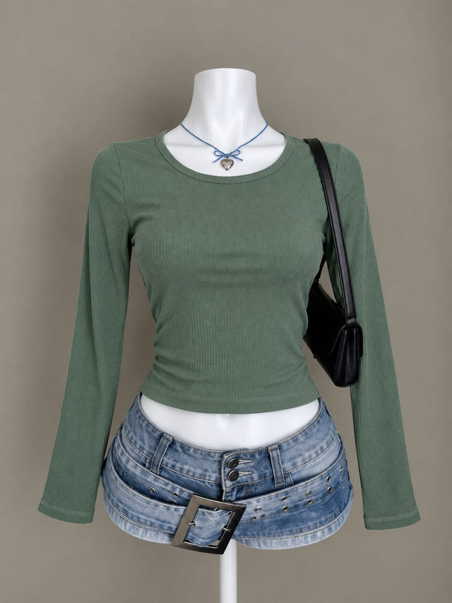 Sage Green Top