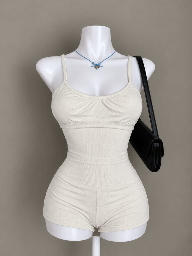 Cream Romper