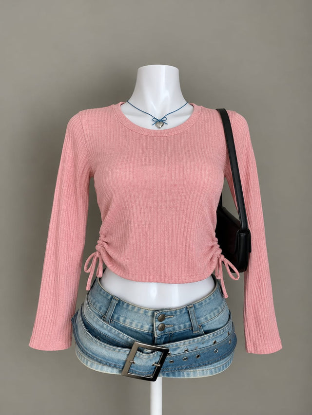 Pink Crop Top