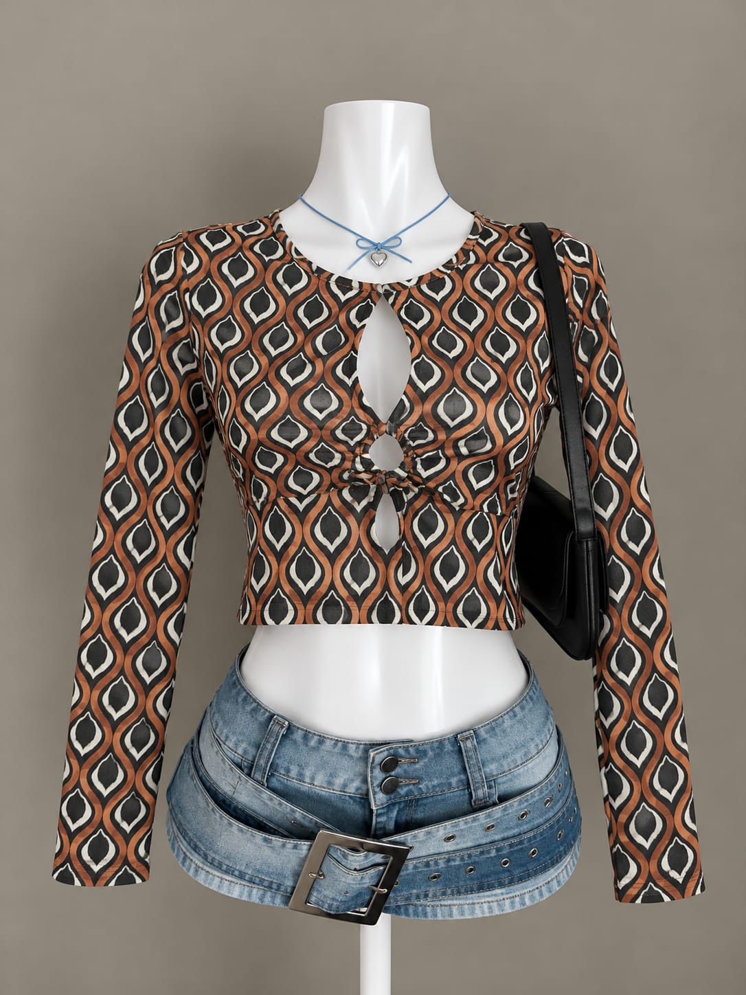 Black Crop Top