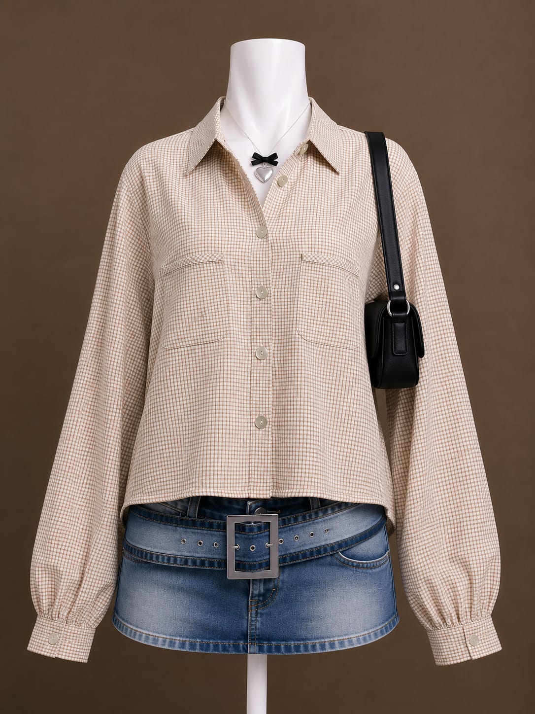 Beige Shirt