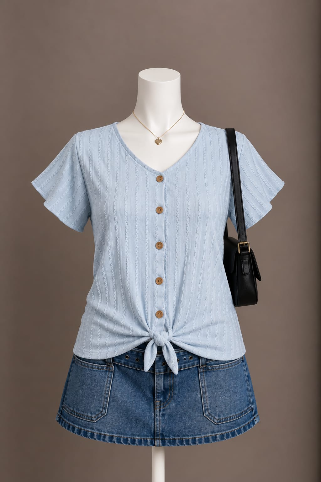 Light Blue Top