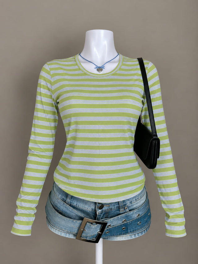 Lime Green Top