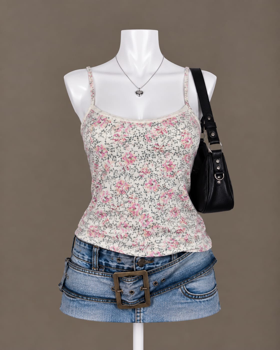 White Floral Camisole