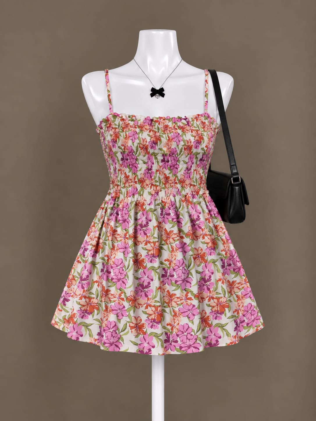 White Floral Dress