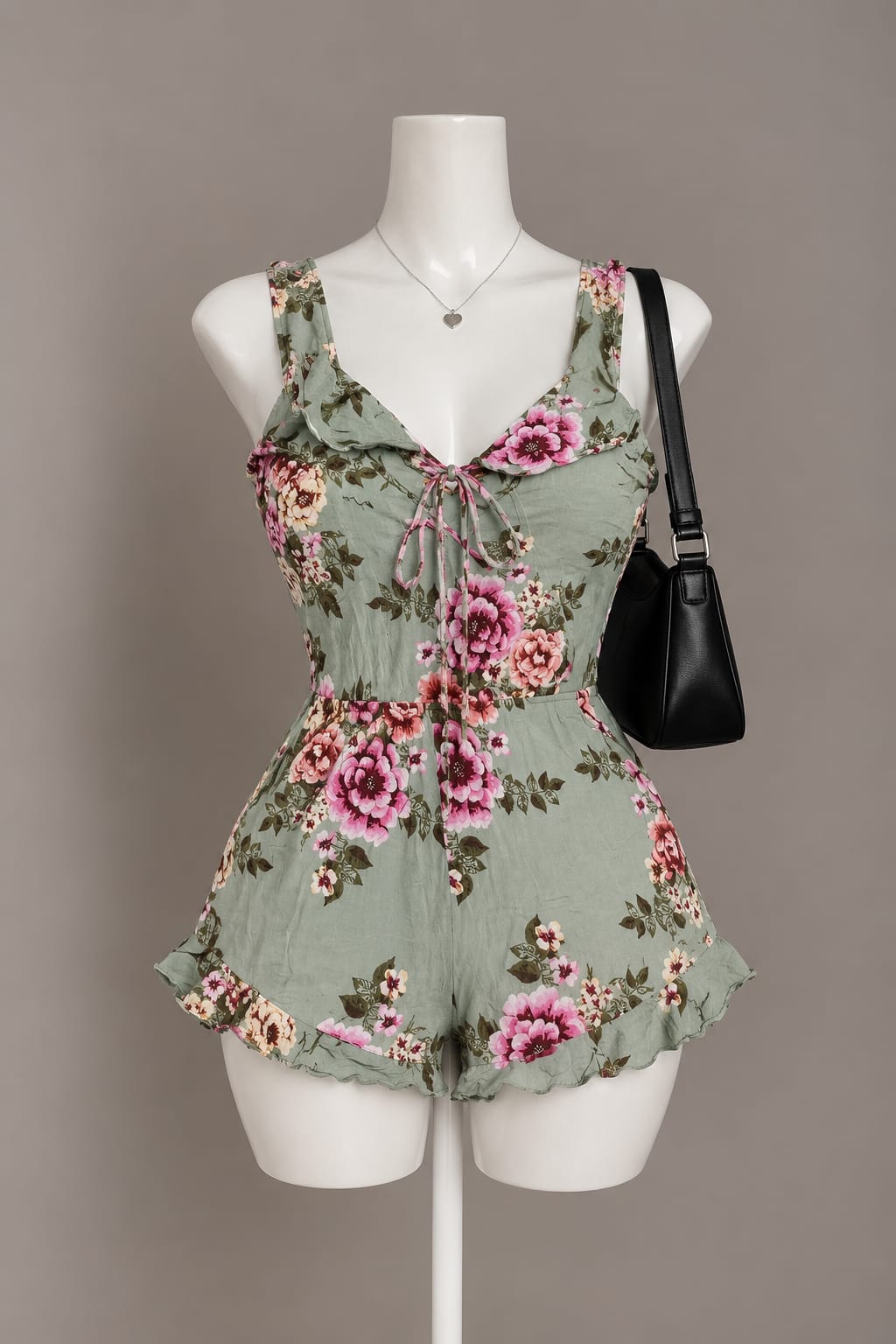 Sage Green Romper