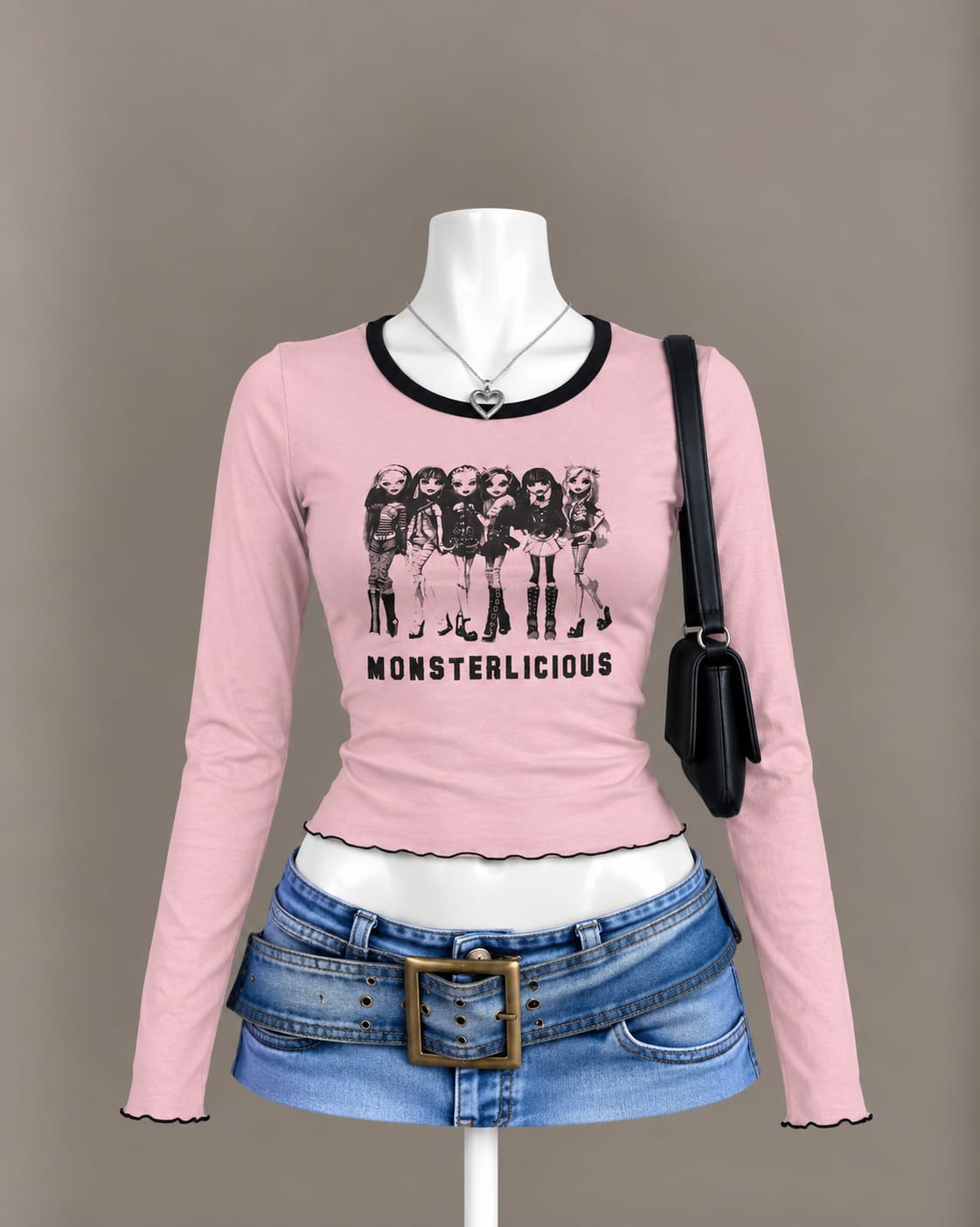 Pink Graphic Top