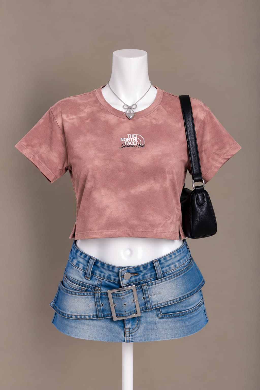 Dusty Pink Crop Top