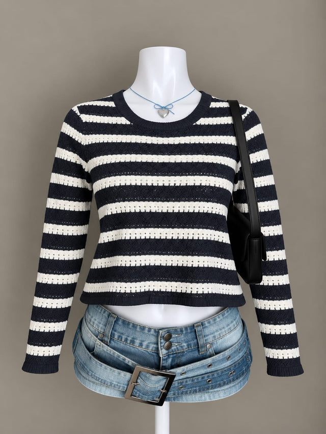 Navy Blue Top