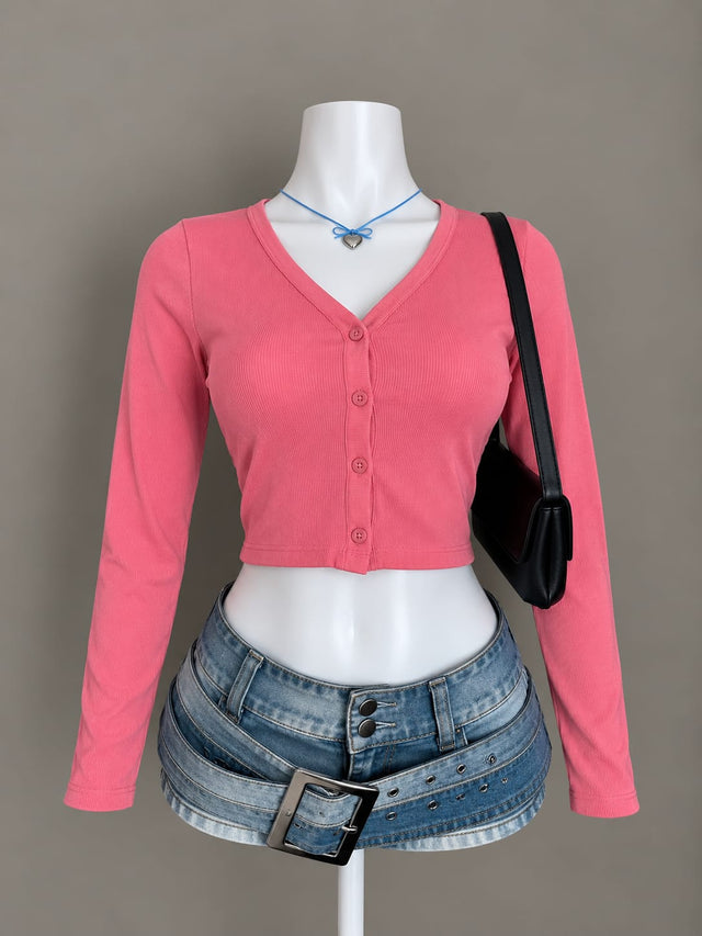 Pink Cardigan
