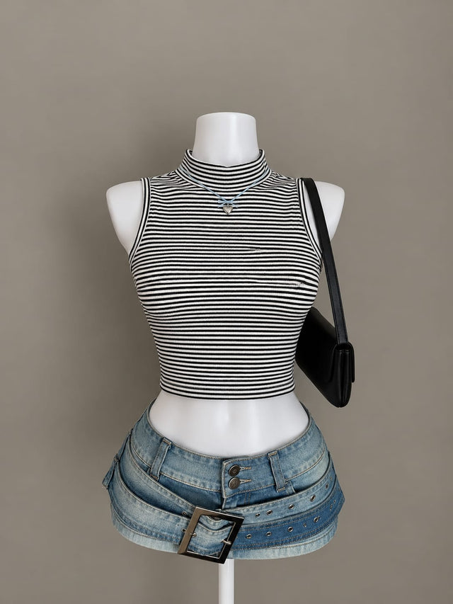Black Crop Top