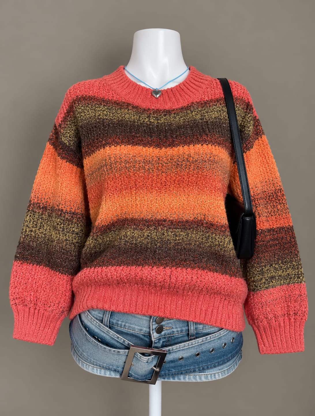 Orange Sweater