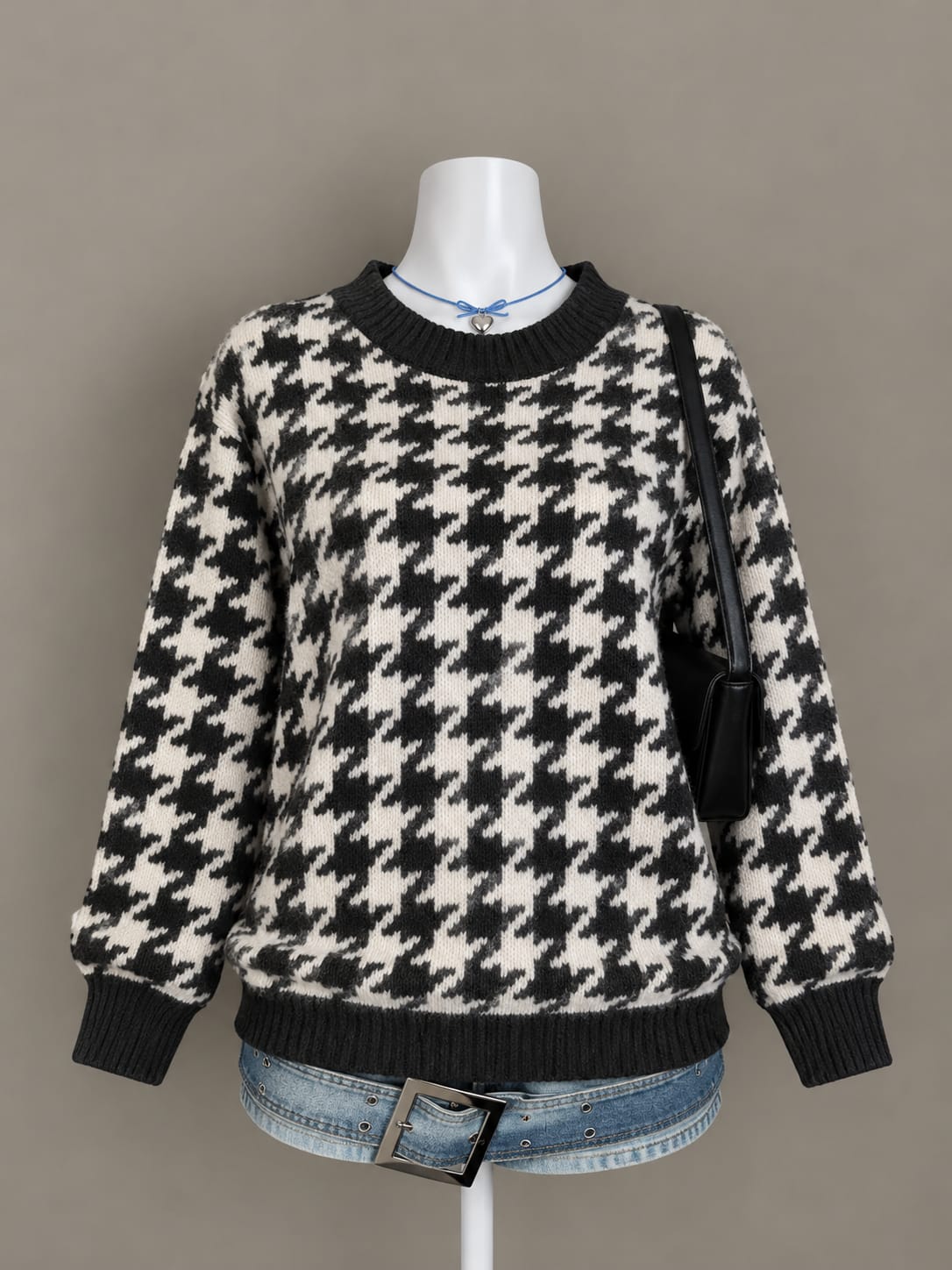 Black and White Sweater