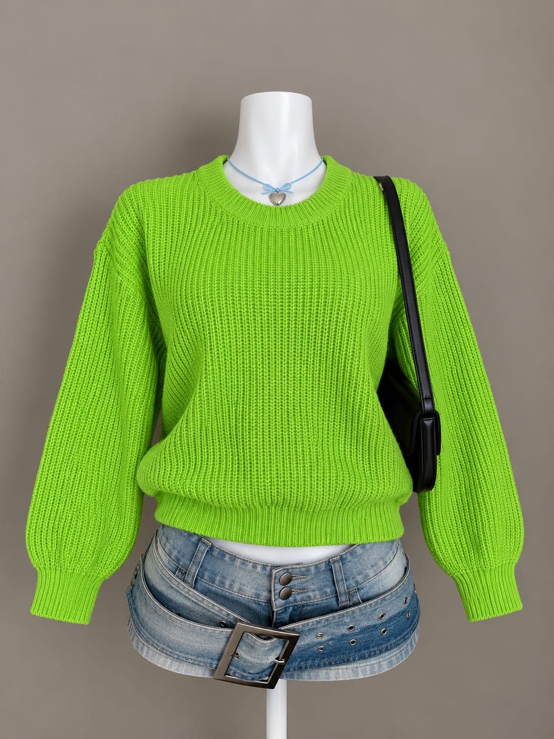 Lime Green Sweater